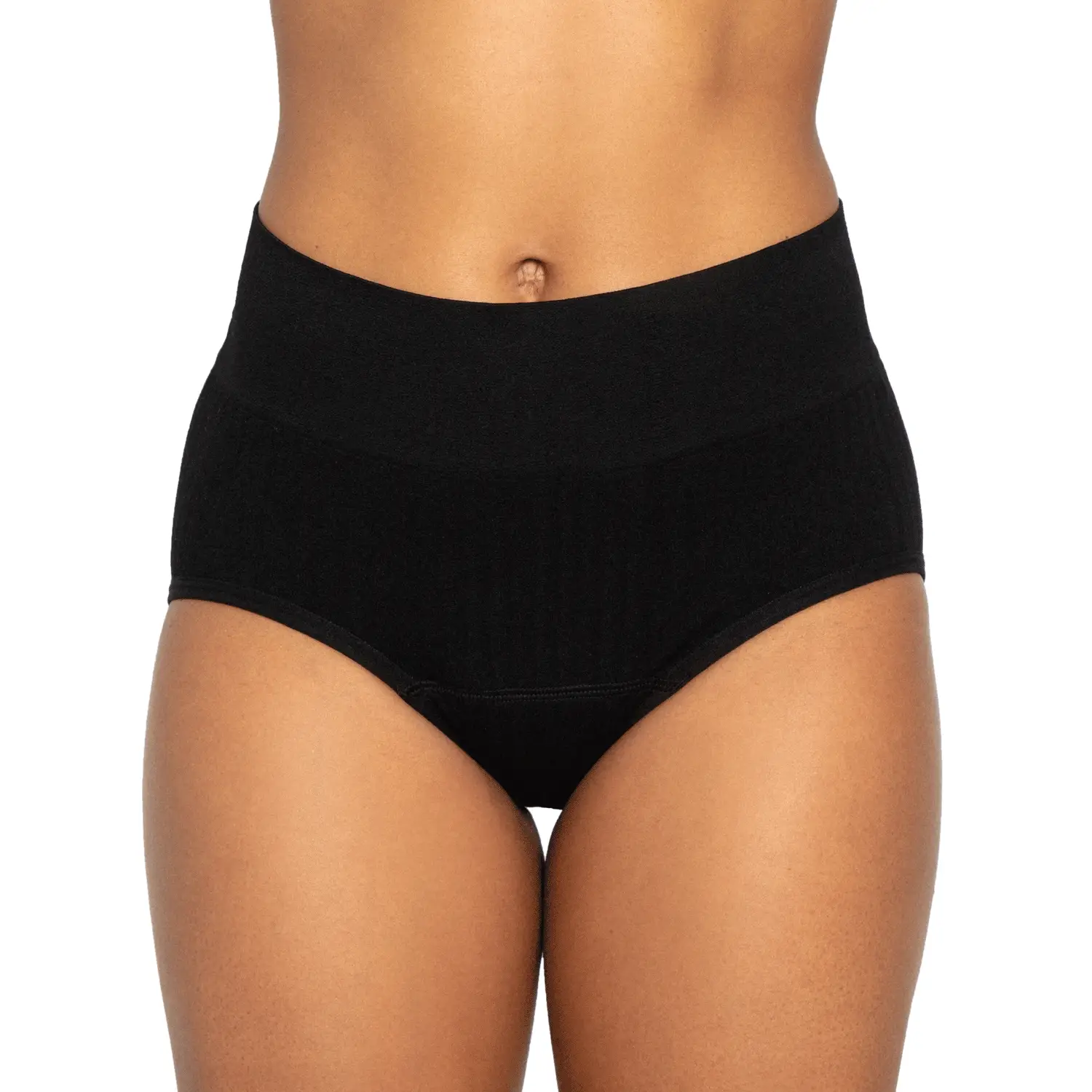 The High Waisted Pee. in Sporty Stretch for Moderate Leaks - Image 4