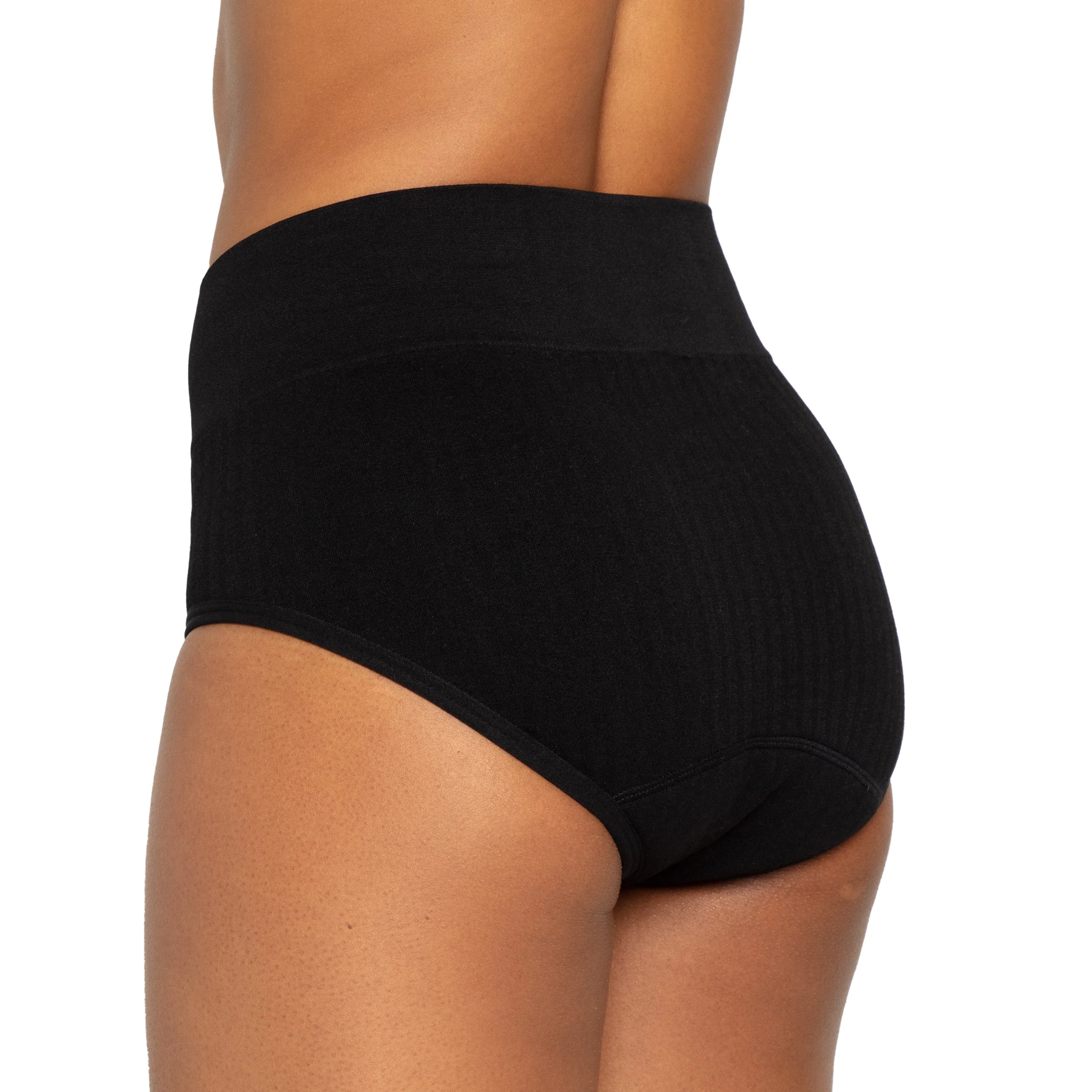 The High Waisted Pee. in Sporty Stretch for Moderate Leaks - Image 8
